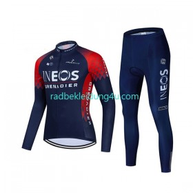 Set Langarmtrikot + Radhose Lange 2022 Ineos Grenadiers Damen N001